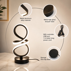 Modern Bedside Lamp LuniqHome