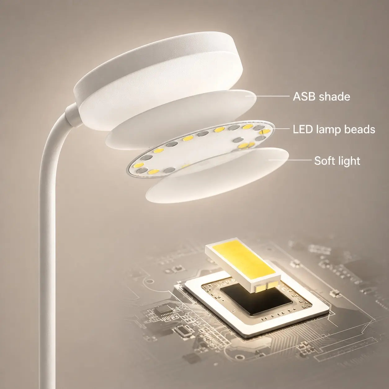 Portable LED Desk Lamp LuniqHome