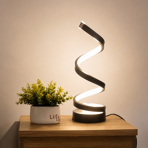 Artistic Spiral LED Mood Lamp LuniqHome
