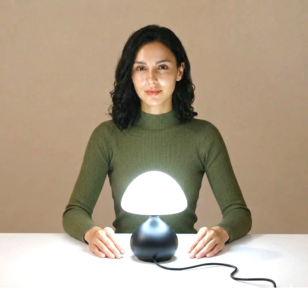 Minimalist Mushroom Lamp LuniqHome