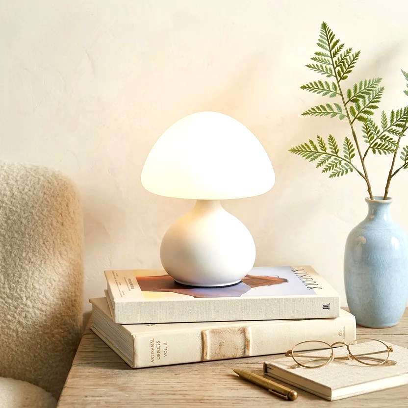 Minimalist Mushroom Lamp LuniqHome
