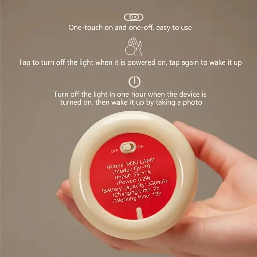 Mini Sunset Night Light - Cordless  & Rechargeable LuniqHome