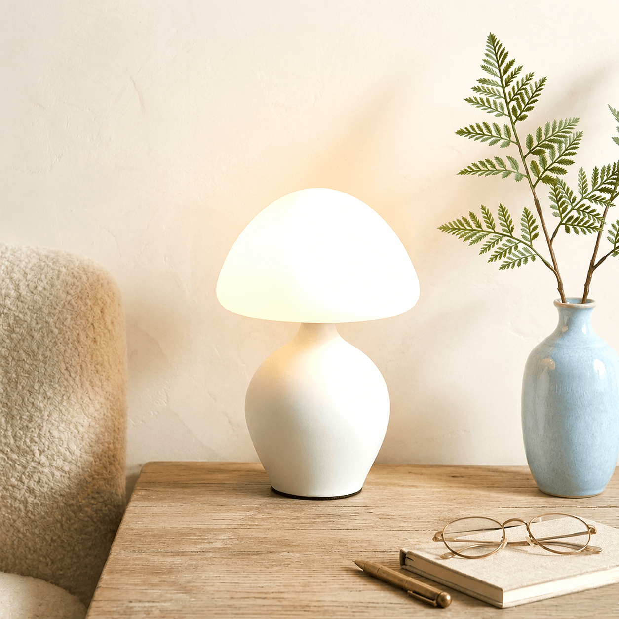 Modern Minimalist Mushroom Lamp