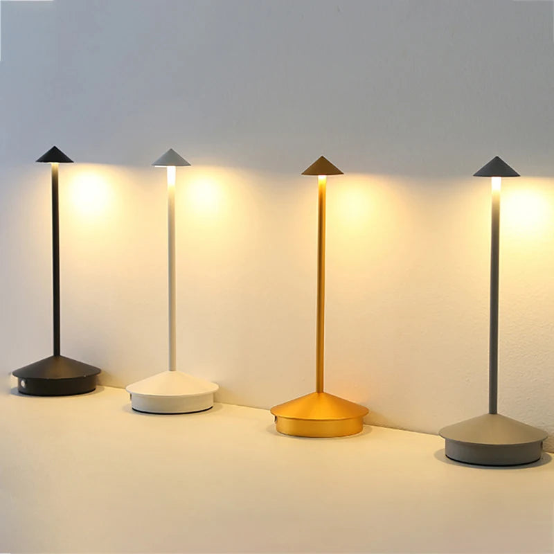 Wood Fabric Lamp