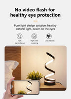 Artistic Spiral LED Mood Lamp LuniqHome