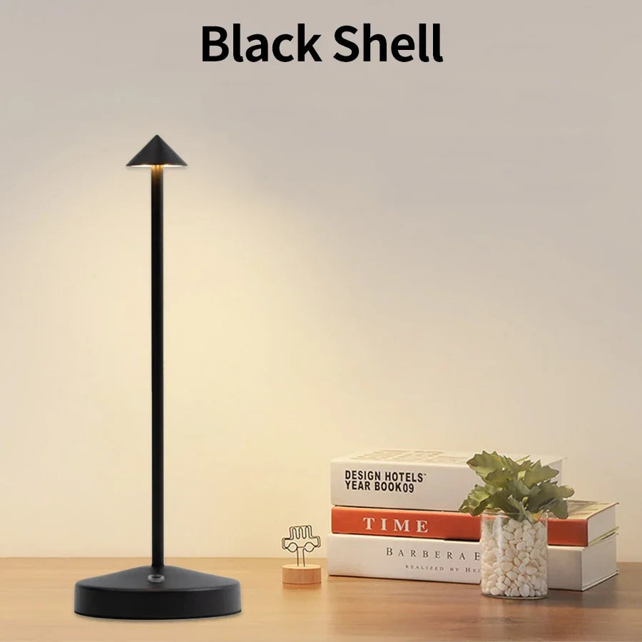 Wood Fabric Lamp