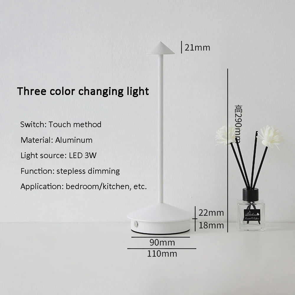 Wood Fabric Lamp