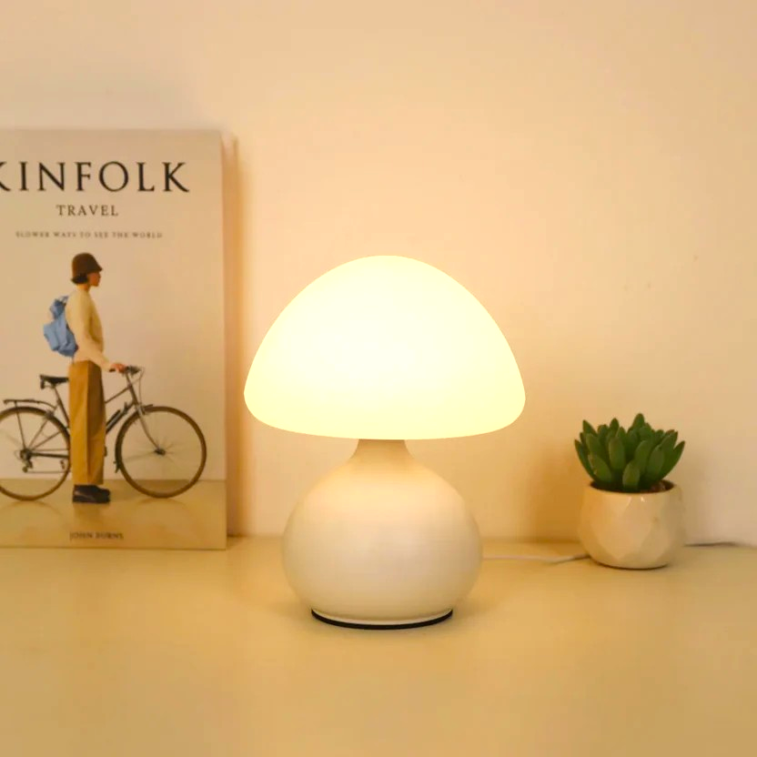 Minimalist Mushroom Lamp LuniqHome