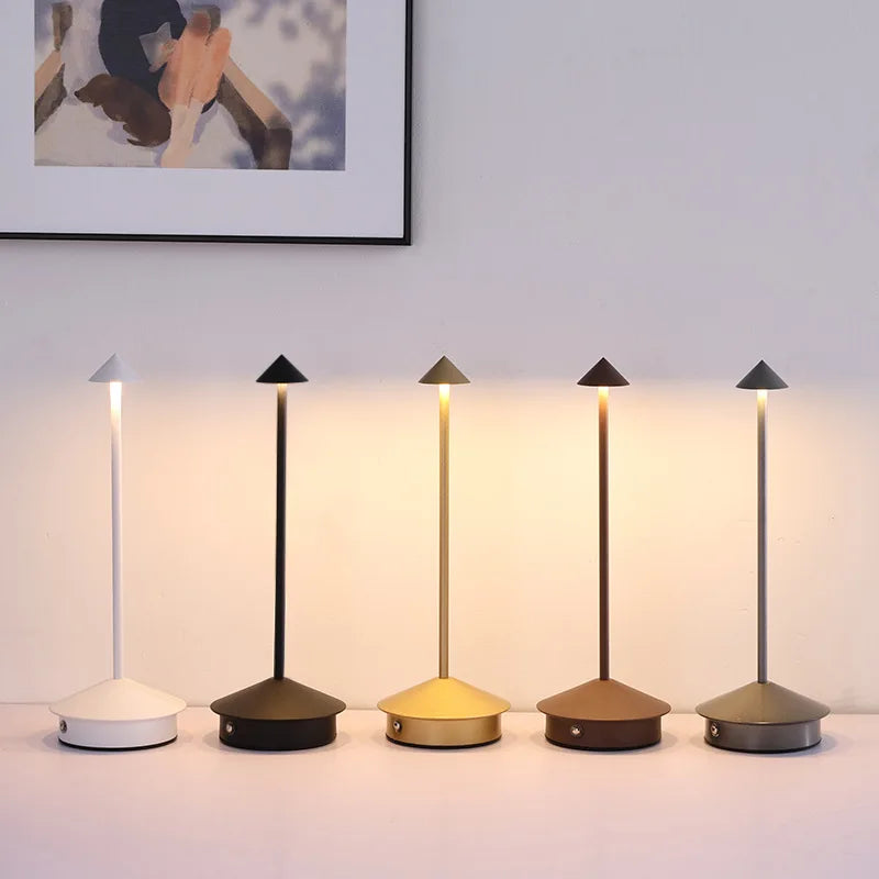 Wood Fabric Lamp