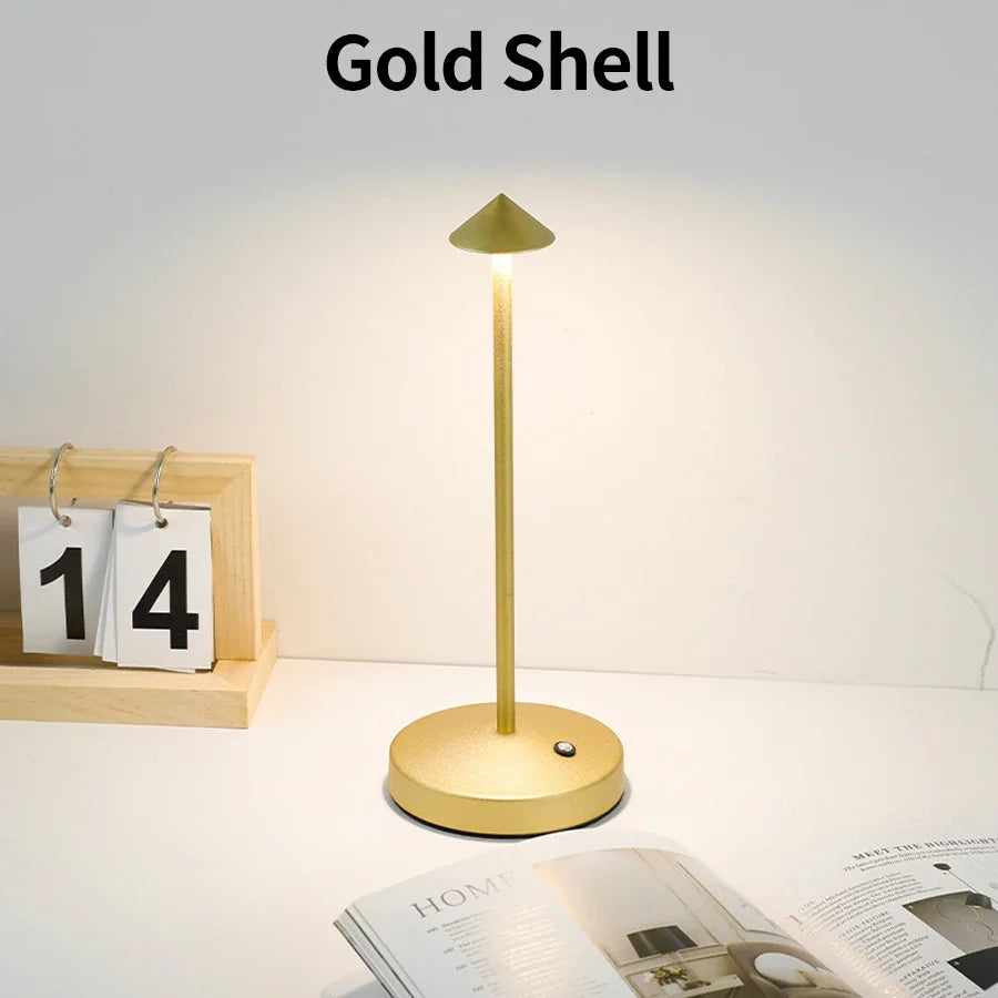 Wood Fabric Lamp