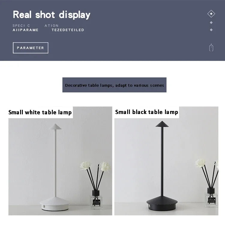 Wood Fabric Lamp
