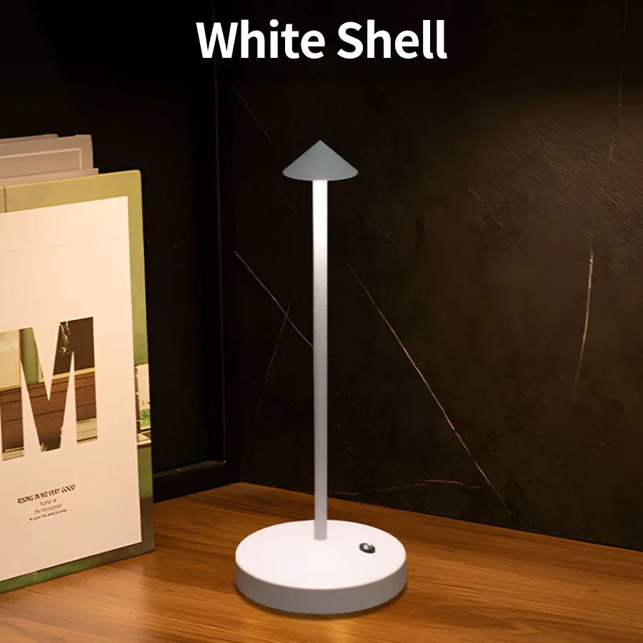 Wood Fabric Lamp