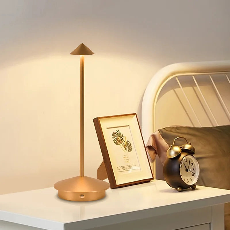Wood Fabric Lamp