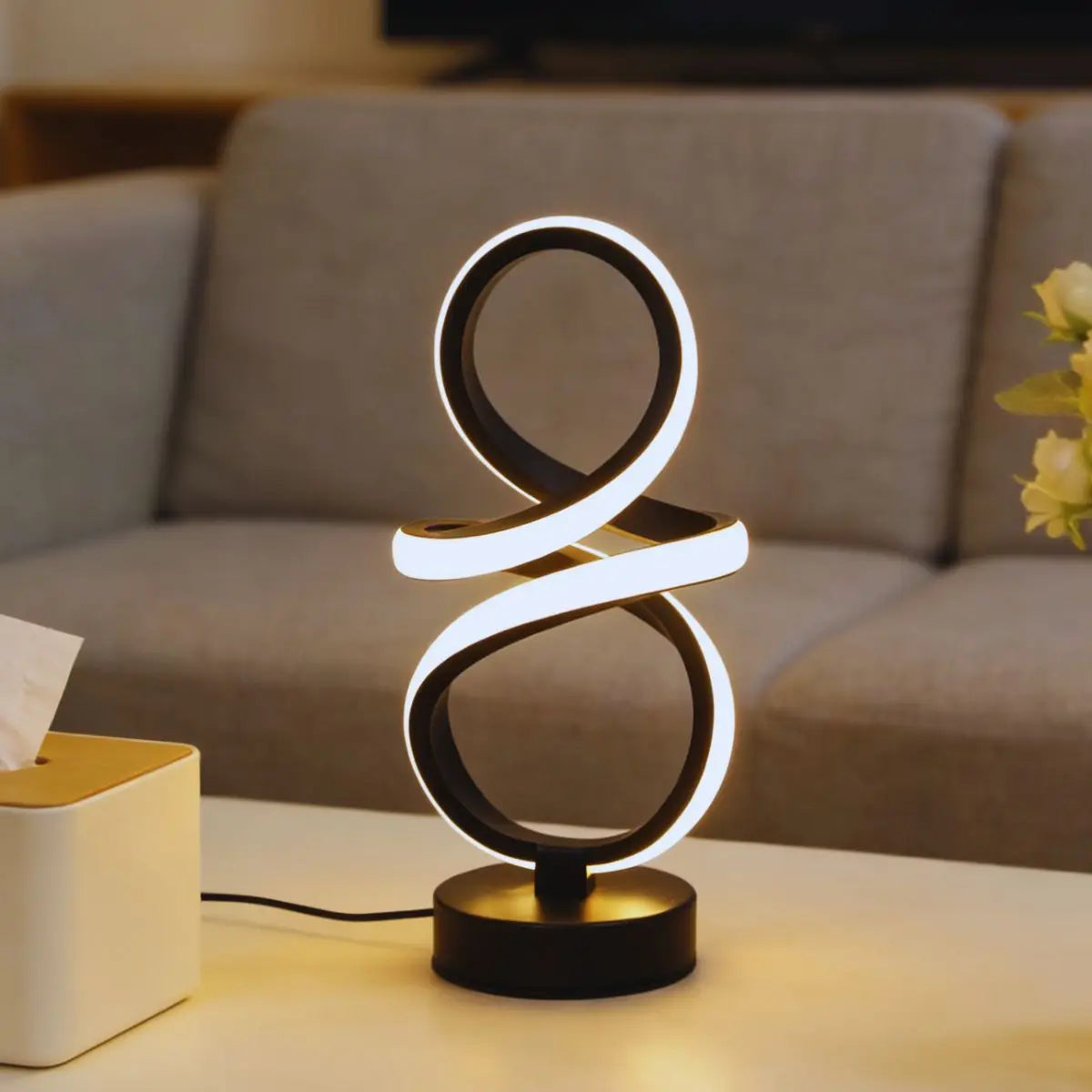 Modern Bedside Lamp LuniqHome