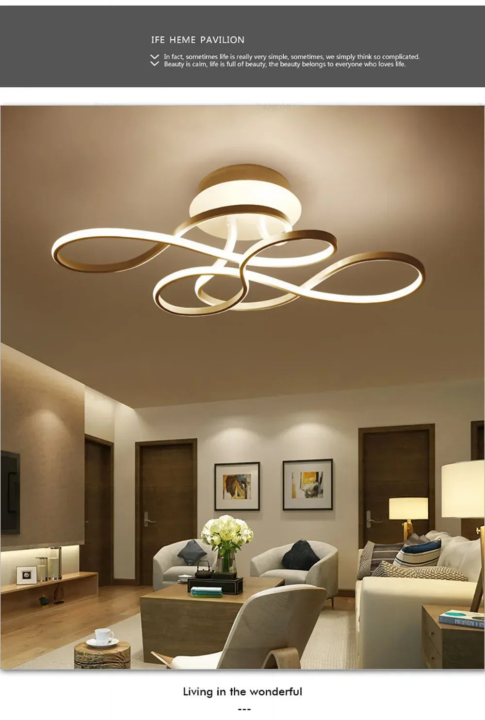 Nordic Ceiling Light