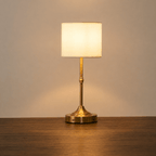 Cordless & Rechargeable Lamp – Antique Brass