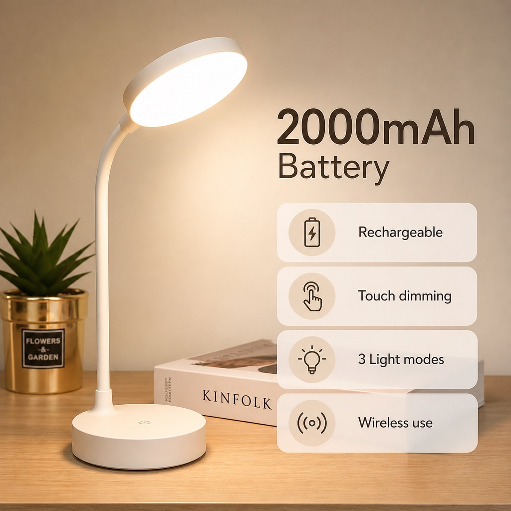 Portable LED Desk Lamp LuniqHome