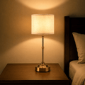 Cordless & Rechargeable Lamp – Antique Brass